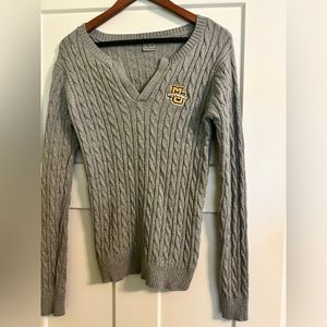 Marquette University Cable Knit Sweater